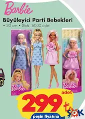 BARBİE BÜYÜLEYİCİ PARTİ BEBEKLERİ OYUNCAK BEBEK